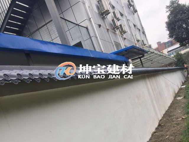 成都最美文化墻仿古圍墻一體瓦彰顯成都文化時(shí)代特色