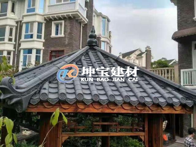 門頭門庭屋檐裝飾仿古一體瓦 圍墻瓦