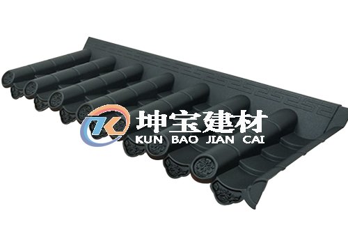 塑料仿古一體瓦安裝圖
