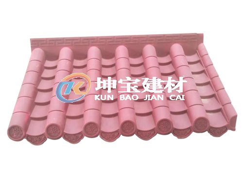 中式仿古屋檐瓦